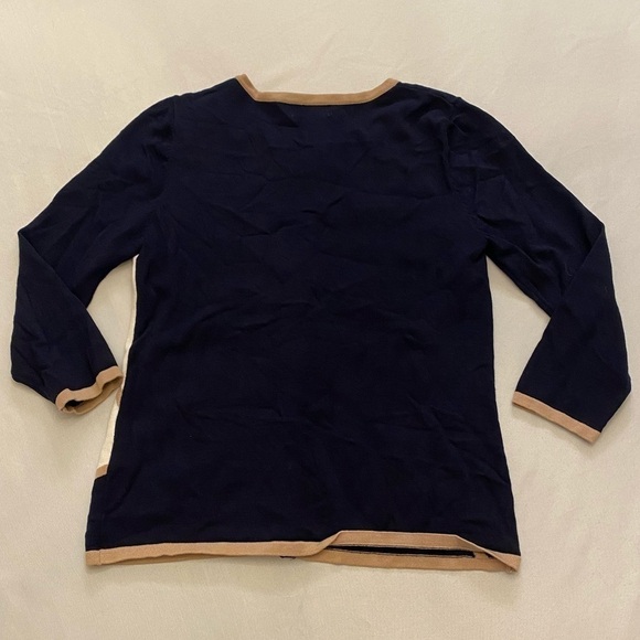 CARMEN MARC VALVO Button Down Cardigan, L - Picture 4 of 4